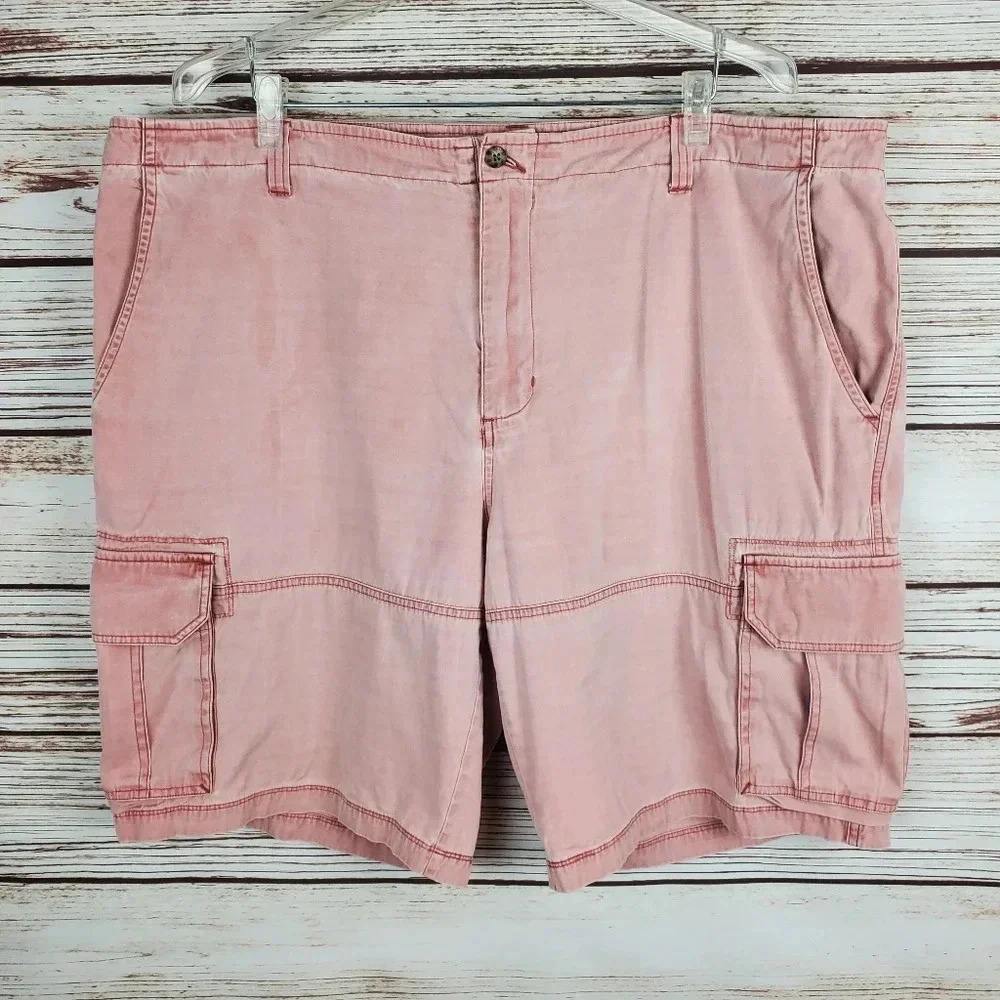 Murrays Toggery Shop Mens 42 Nantucket Red Collection Cargo Bermuda Shorts  #194